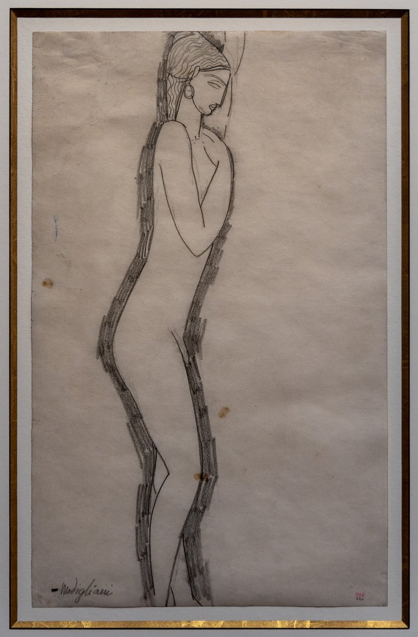 Hermafrodit-profil af Amedeo Modigliani