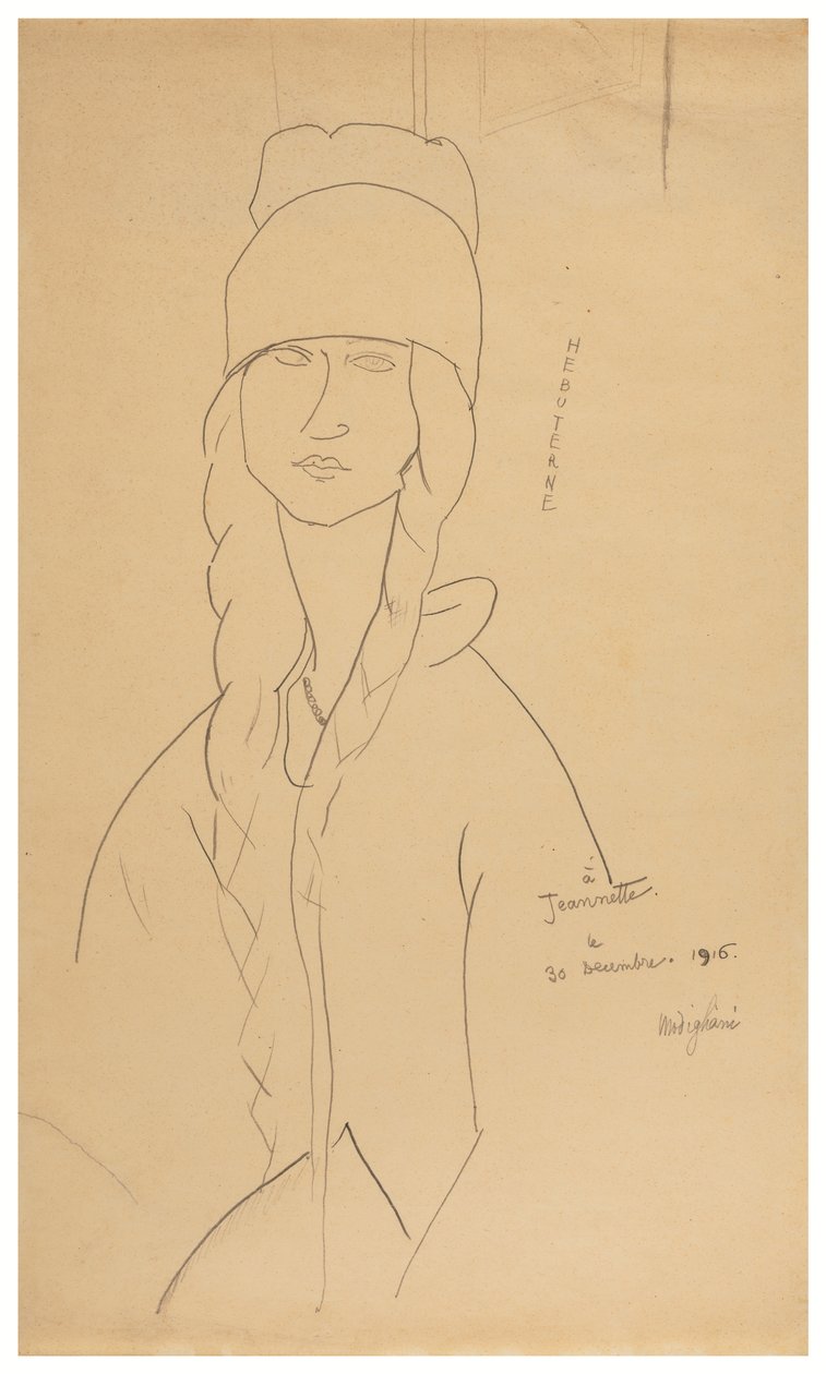 Jeanne Hébuterne af Amedeo Modigliani
