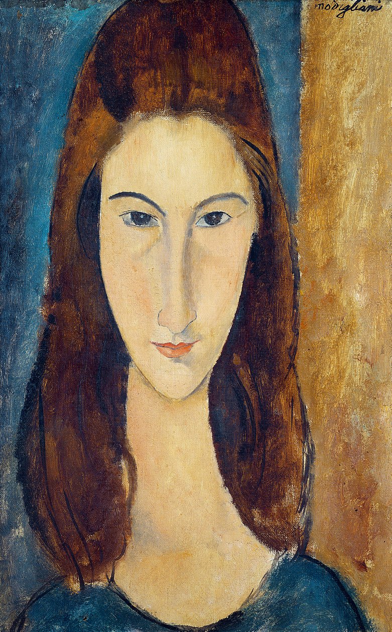 Jeanne Hebuterne, 1917-18 af Amedeo Modigliani