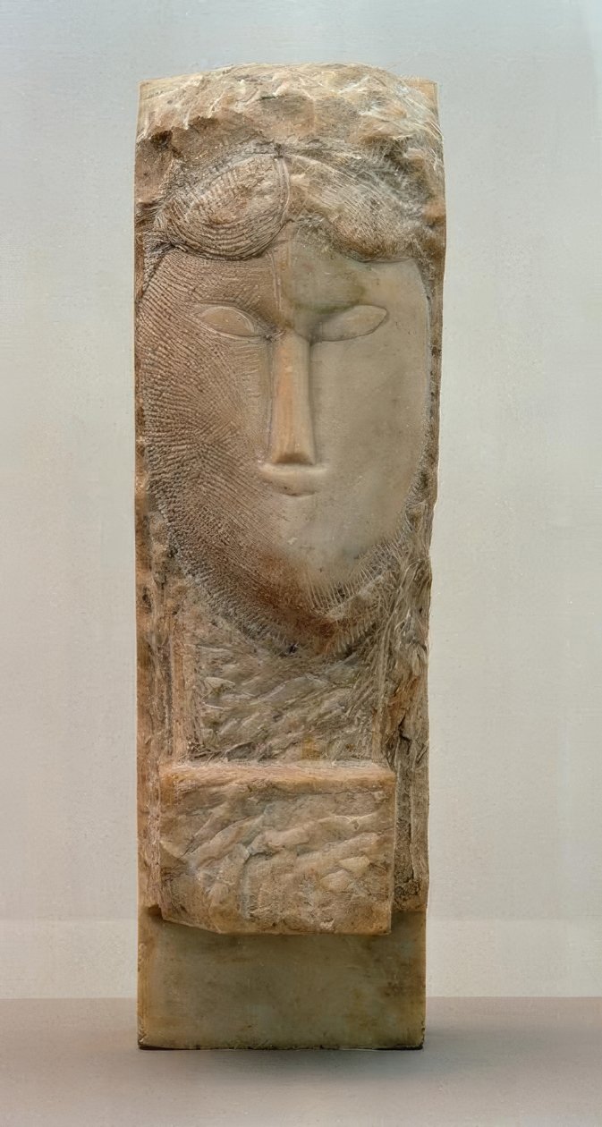Hovedet af en kvinde af Amedeo Modigliani