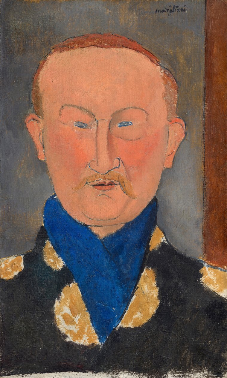Léon Bakst af Amedeo Modigliani
