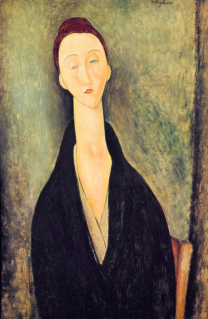 Madame Hanka Zborowska, 1918 af Amedeo Modigliani