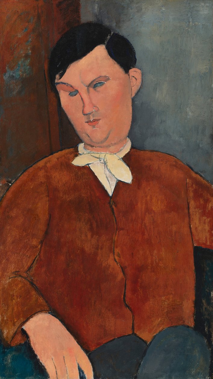 Hr. Deleu af Amedeo Modigliani