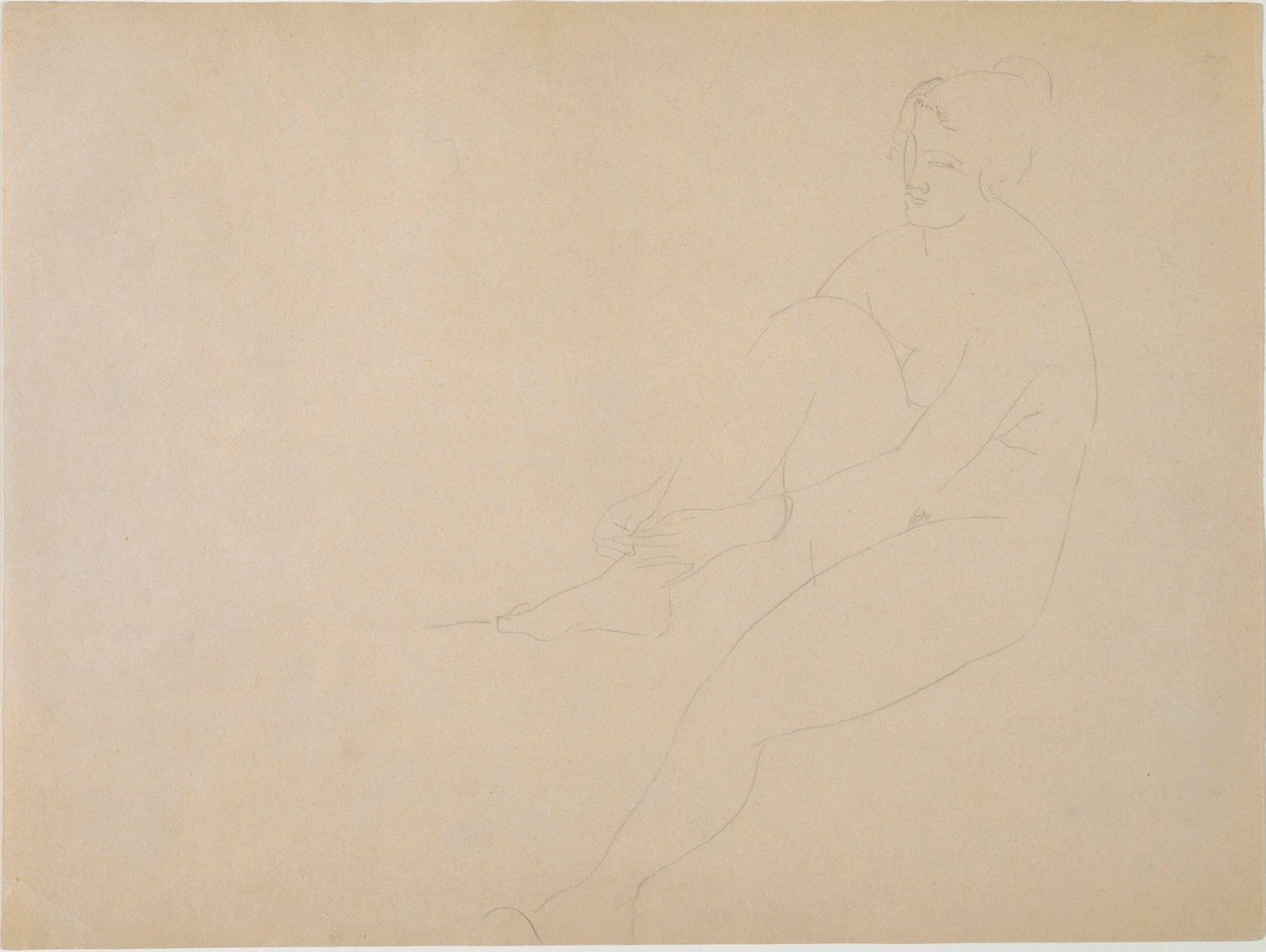 Nøgen af Amedeo Modigliani