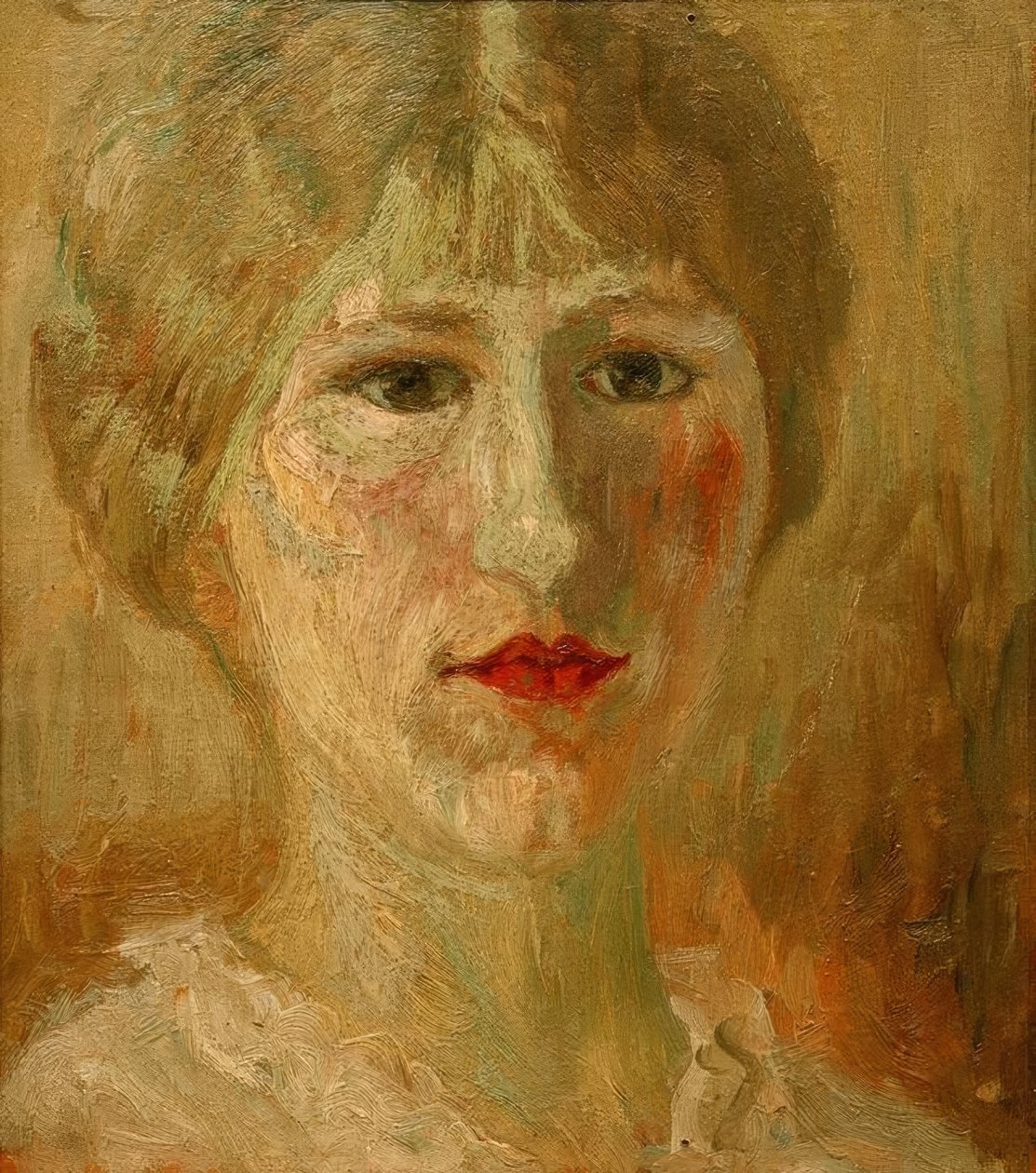 Portræt af en kvinde af Amedeo Modigliani