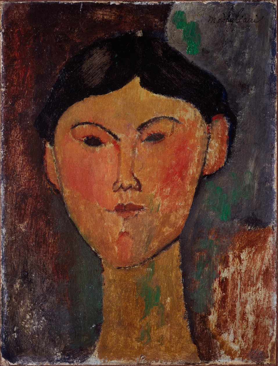 Portræt af Beatrice Hastings af Amedeo Modigliani