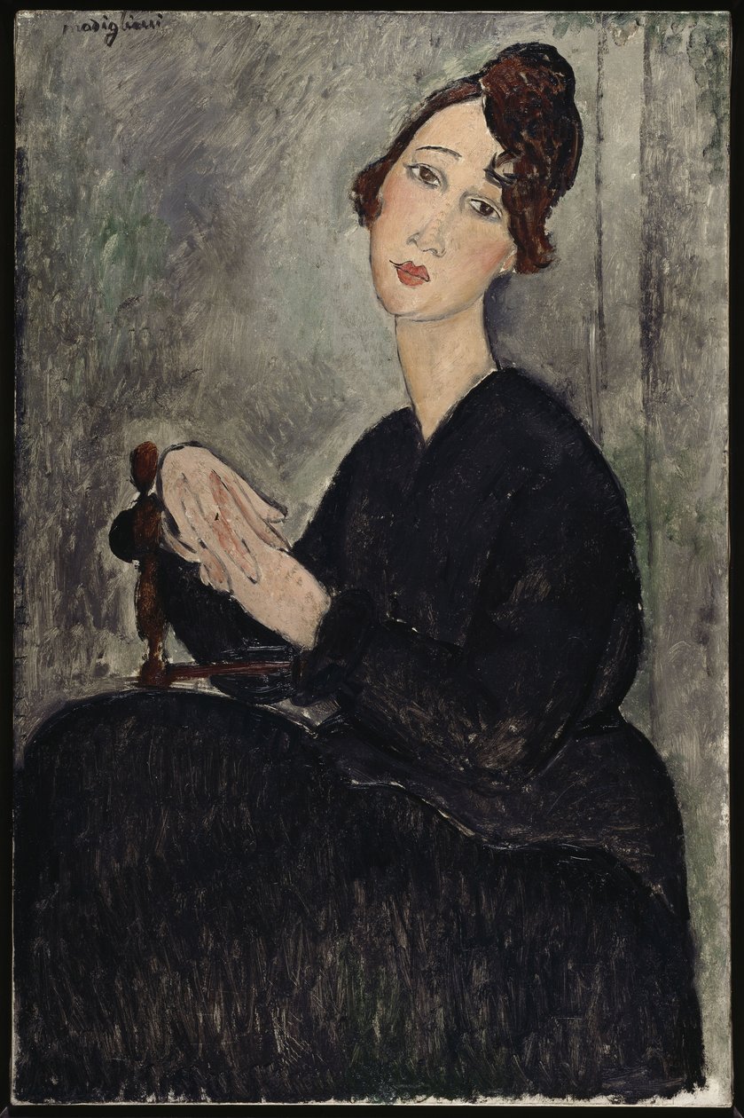 Portræt af Dèdie, 1918 af Amedeo Modigliani