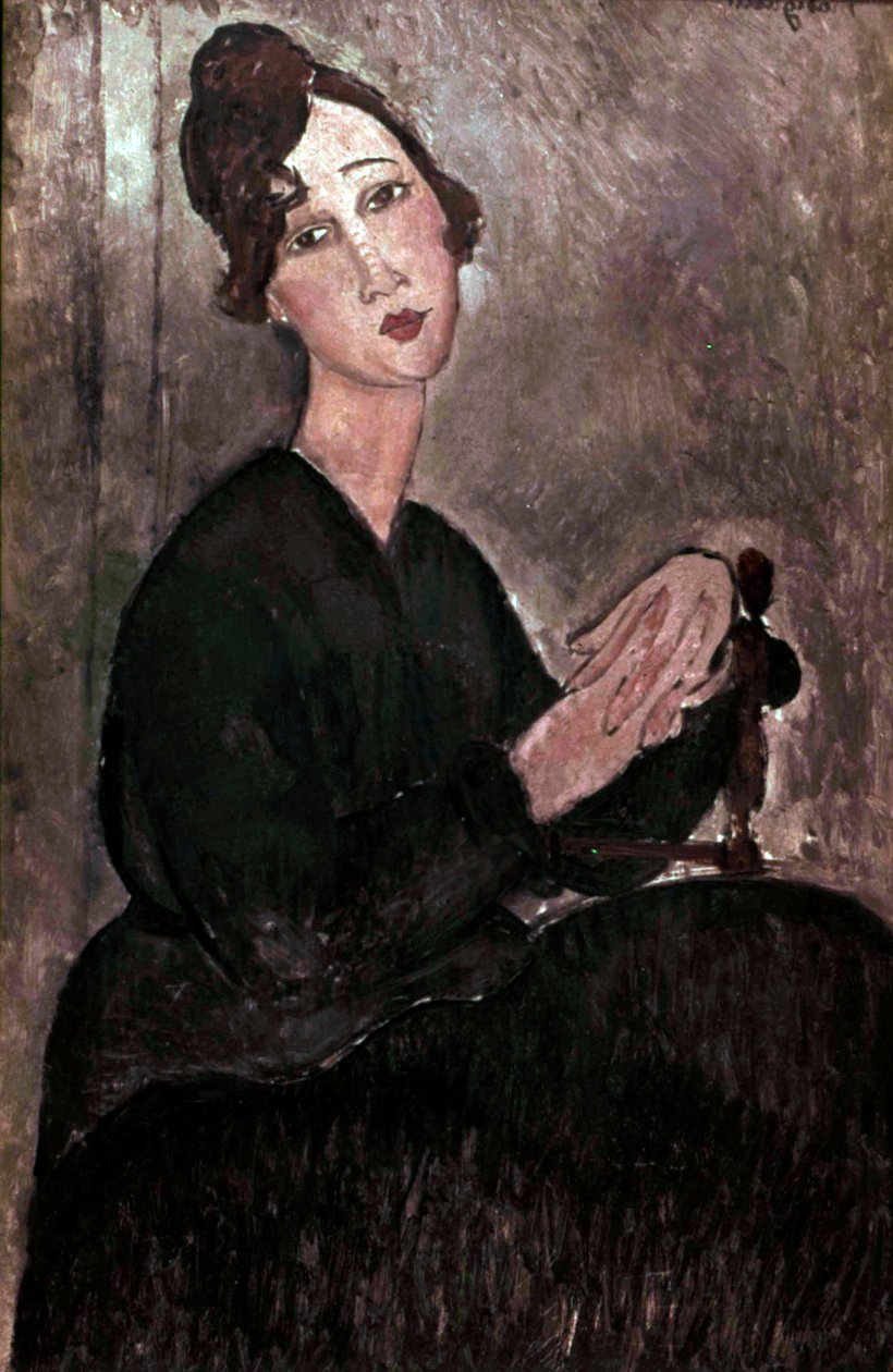 Portræt af Dedie af Amedeo Modigliani
