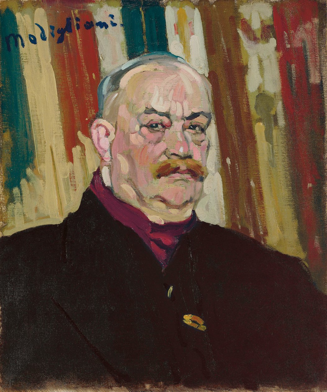 Portræt af Joseph Levi, ca. 1909 (olie på lærred) af Amedeo Modigliani