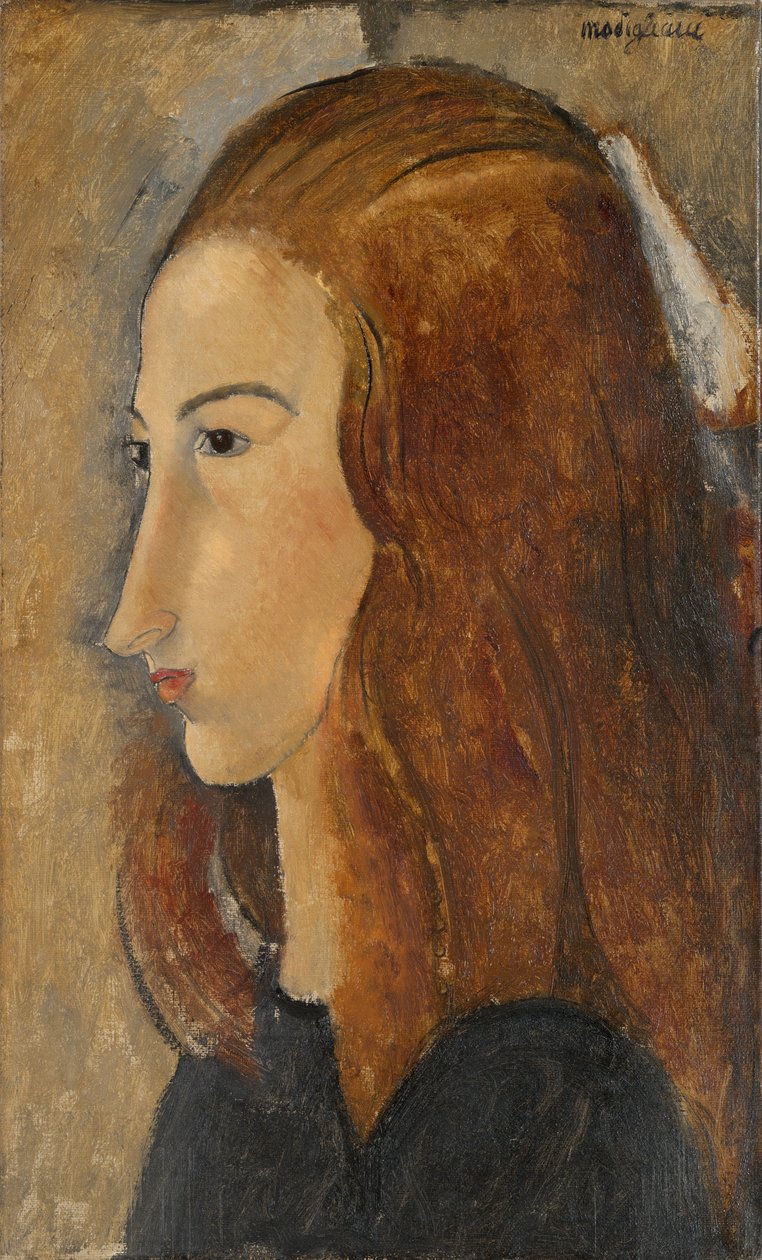 Portræt af en ung kvinde, 1918 af Amedeo Modigliani