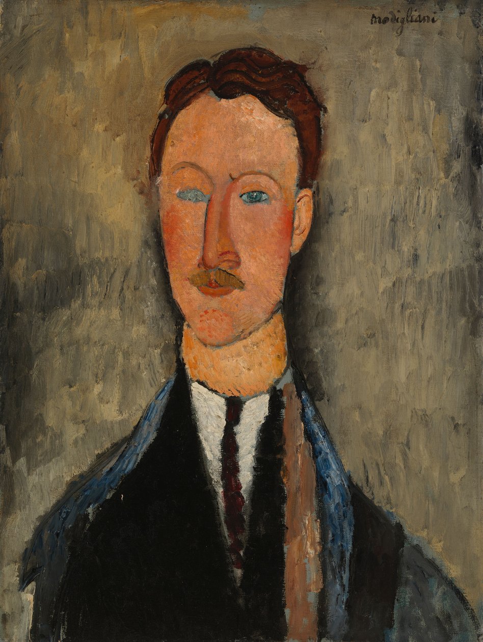 Portræt af kunstneren Léopold Survage af Amedeo Modigliani