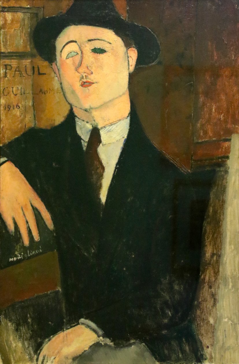 Portræt af Paul Guillaume af Amedeo Modigliani