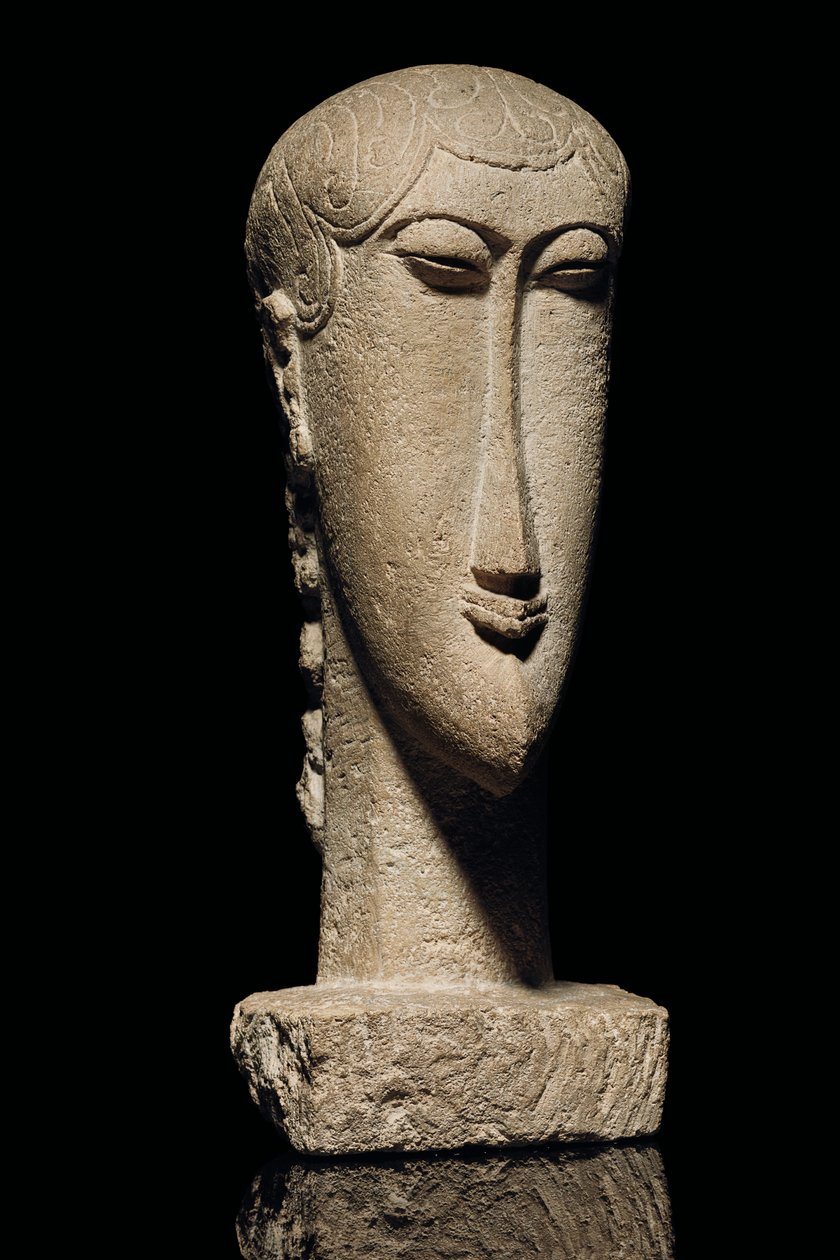 Hoved af Amedeo Modigliani