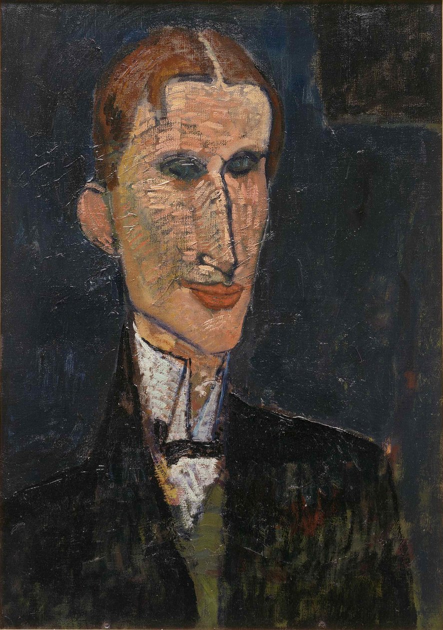 Viking Eggeling, 1916. af Amedeo Modigliani