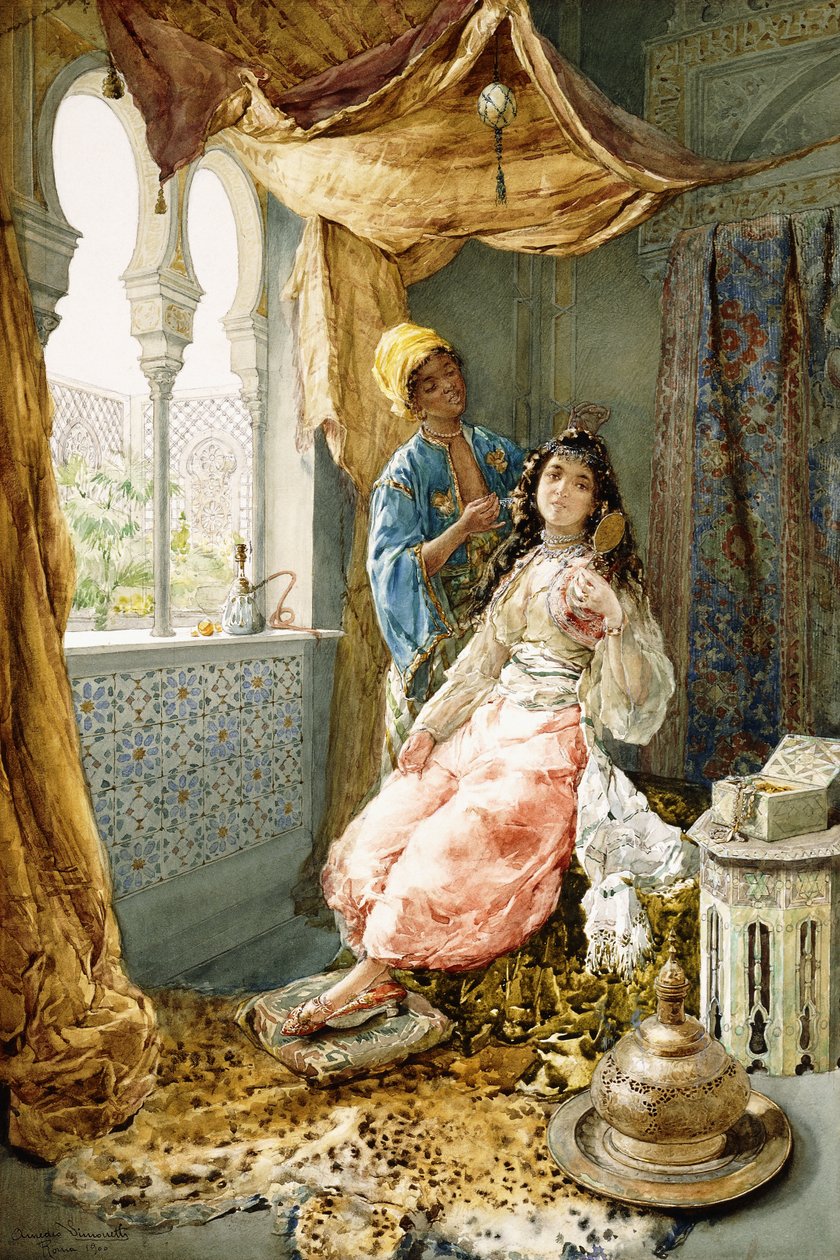 Sultanens favorit, 1900 af Amedeo Momo Simonetti