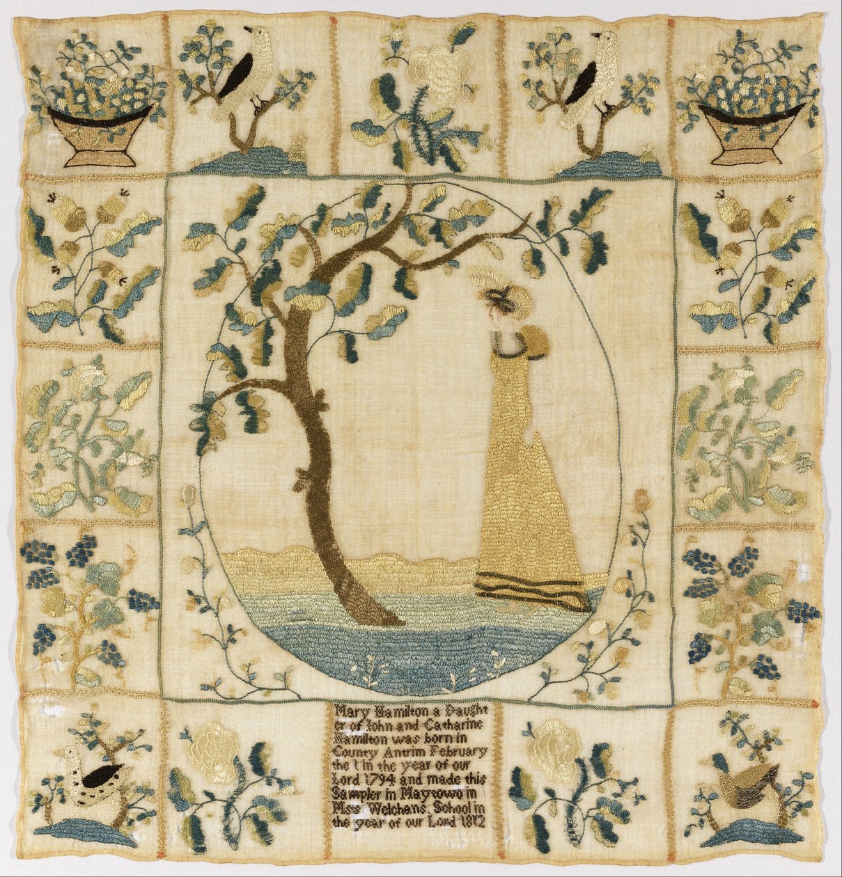 Prøvetager af American Mary Hamilton
