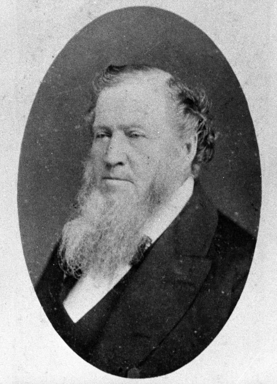 Brigham Young, ca. 1870 af American Photographer