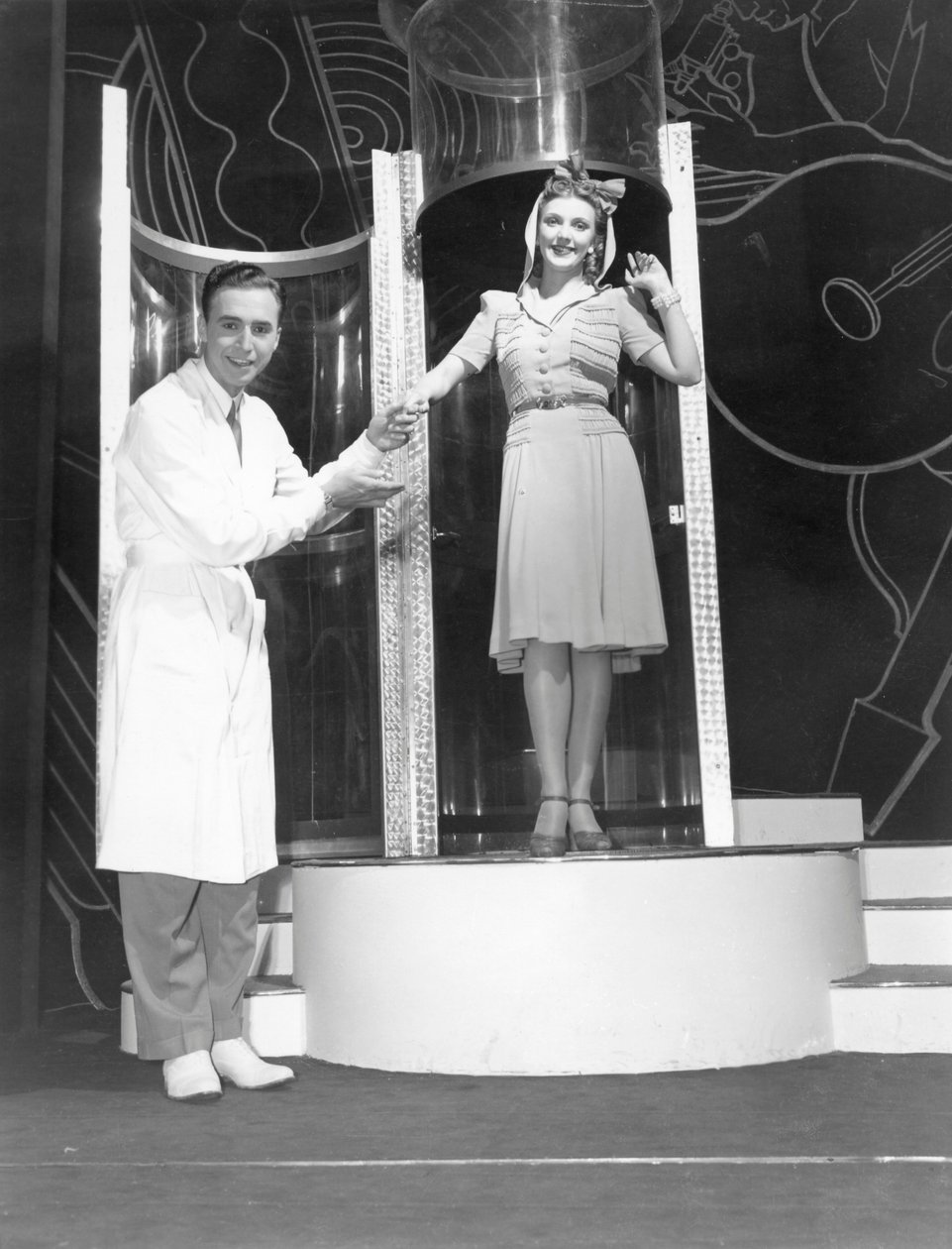 Demonstrationer, New York Worlds Fair, 1939 af American Photographer