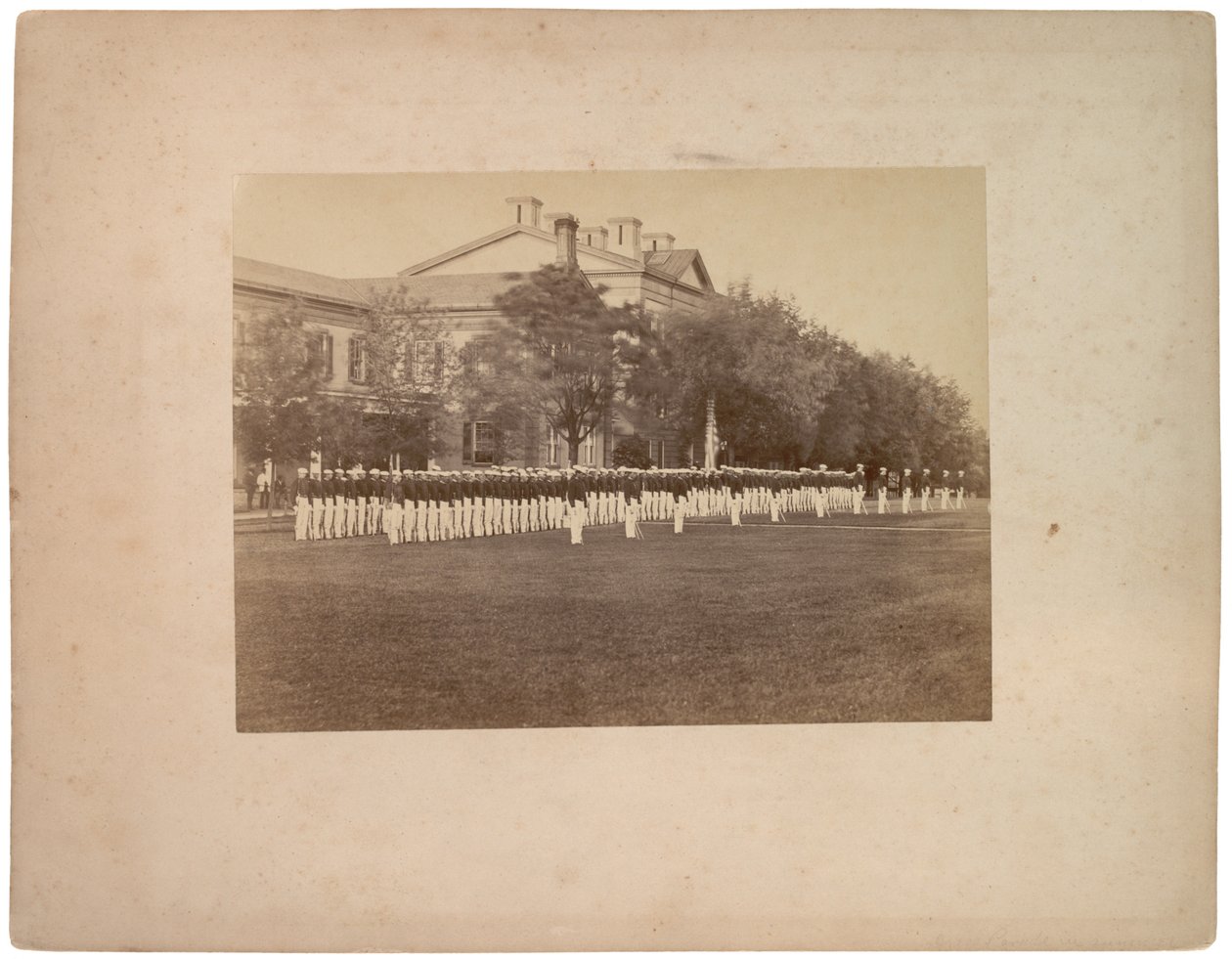Kjoleparade om sommeren, ca. 1870 (sepia-billede) af American Photographer