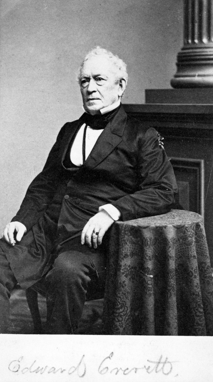 Edward Everett, ca. 1860-65 af American Photographer