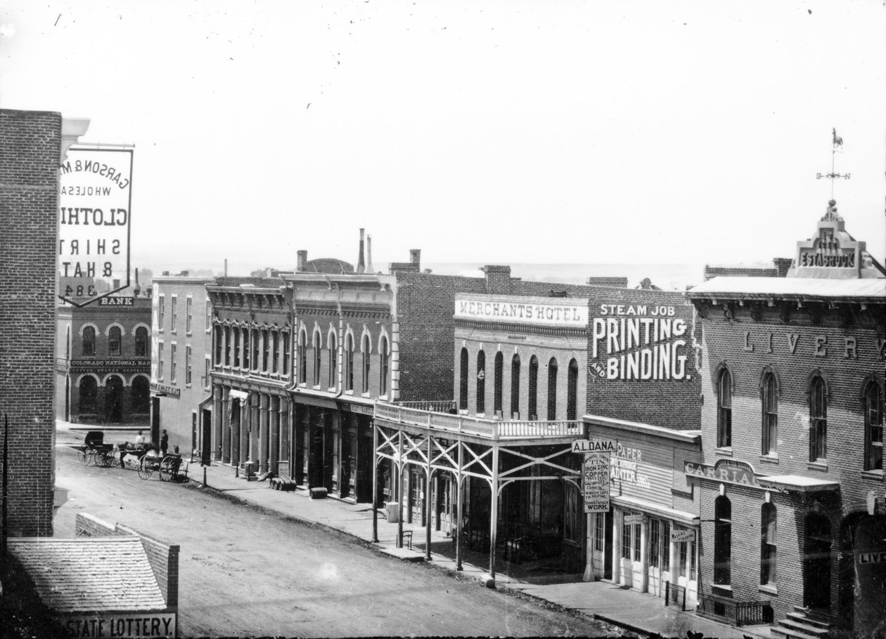 Fifteenth Street ser til Blake, ca. 1880-89 af American Photographer