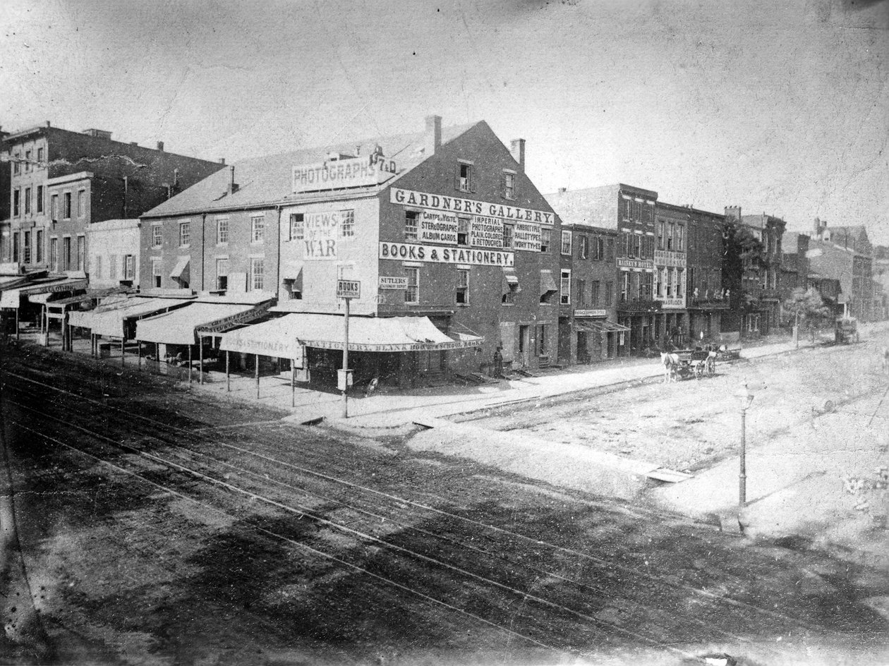 Gardners Gallery, Washington D.C., efter 1863 af American Photographer