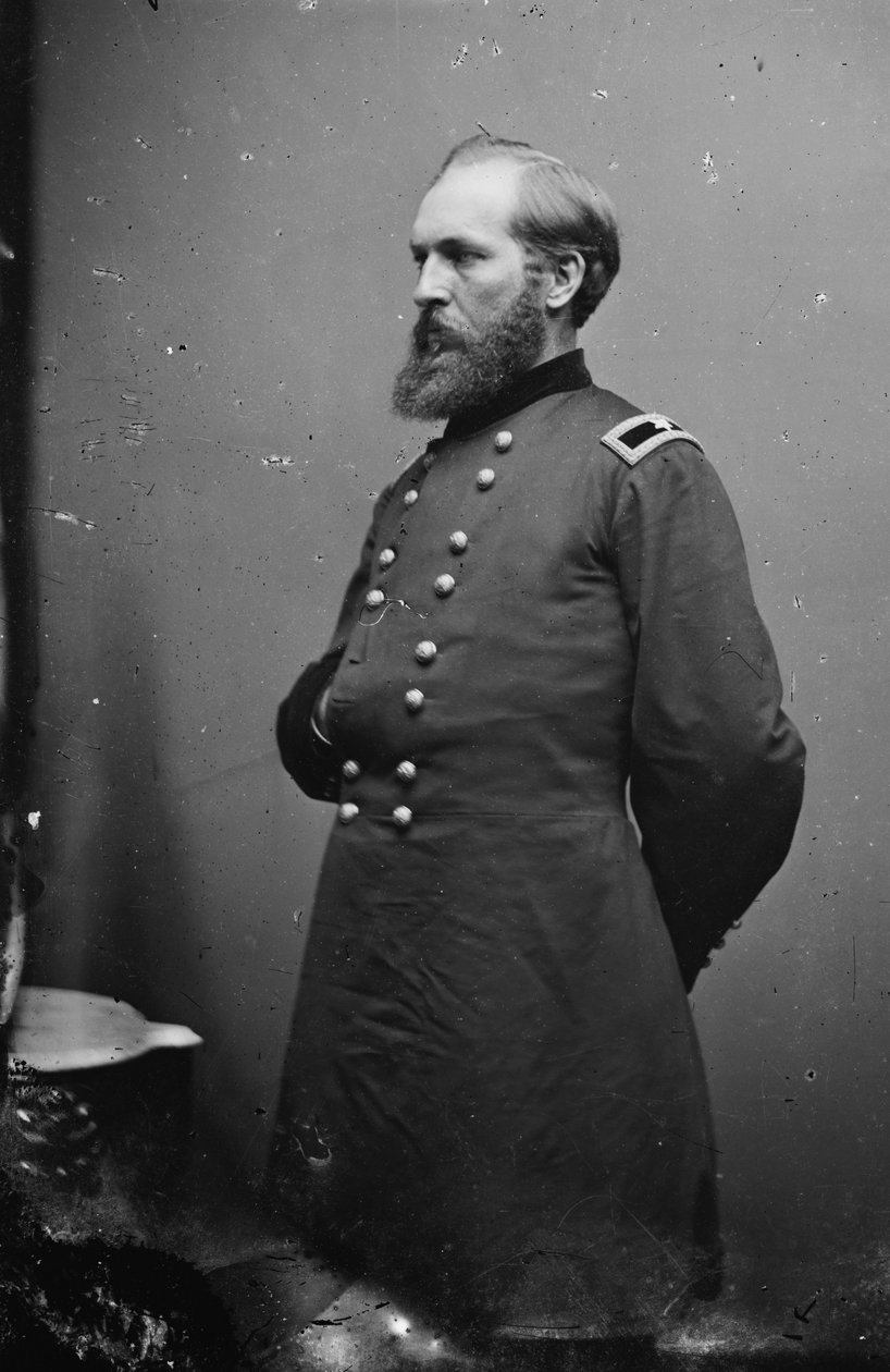 General James Garfield, 1861-65 af American Photographer