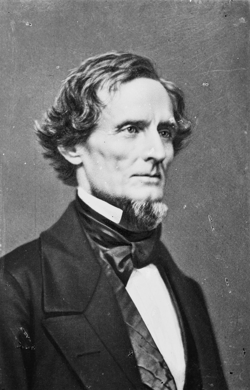 Jefferson Davis, 1855-65 af American Photographer