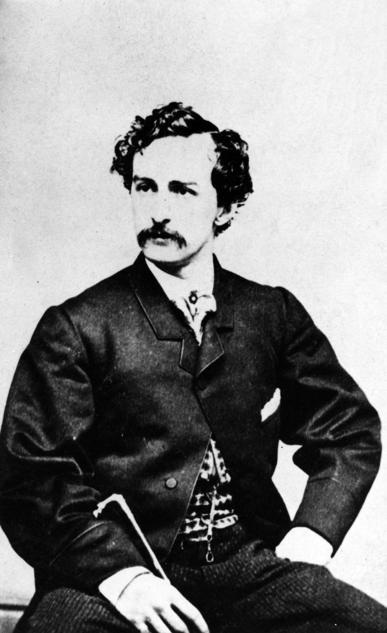 John Wilkes Booth, ca. 1860 af American Photographer