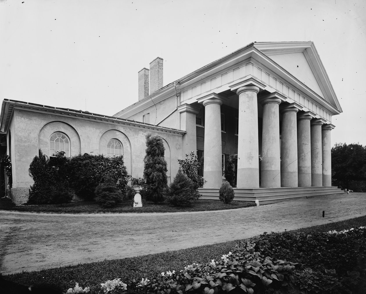 Lee Mansion - udvendigt, 1860-80 af American Photographer