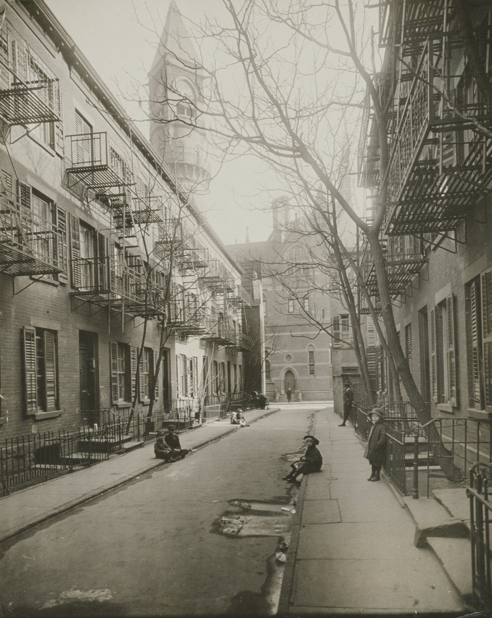 Patchen Place, Greenwich Village, New York, 1916-20 af American Photographer