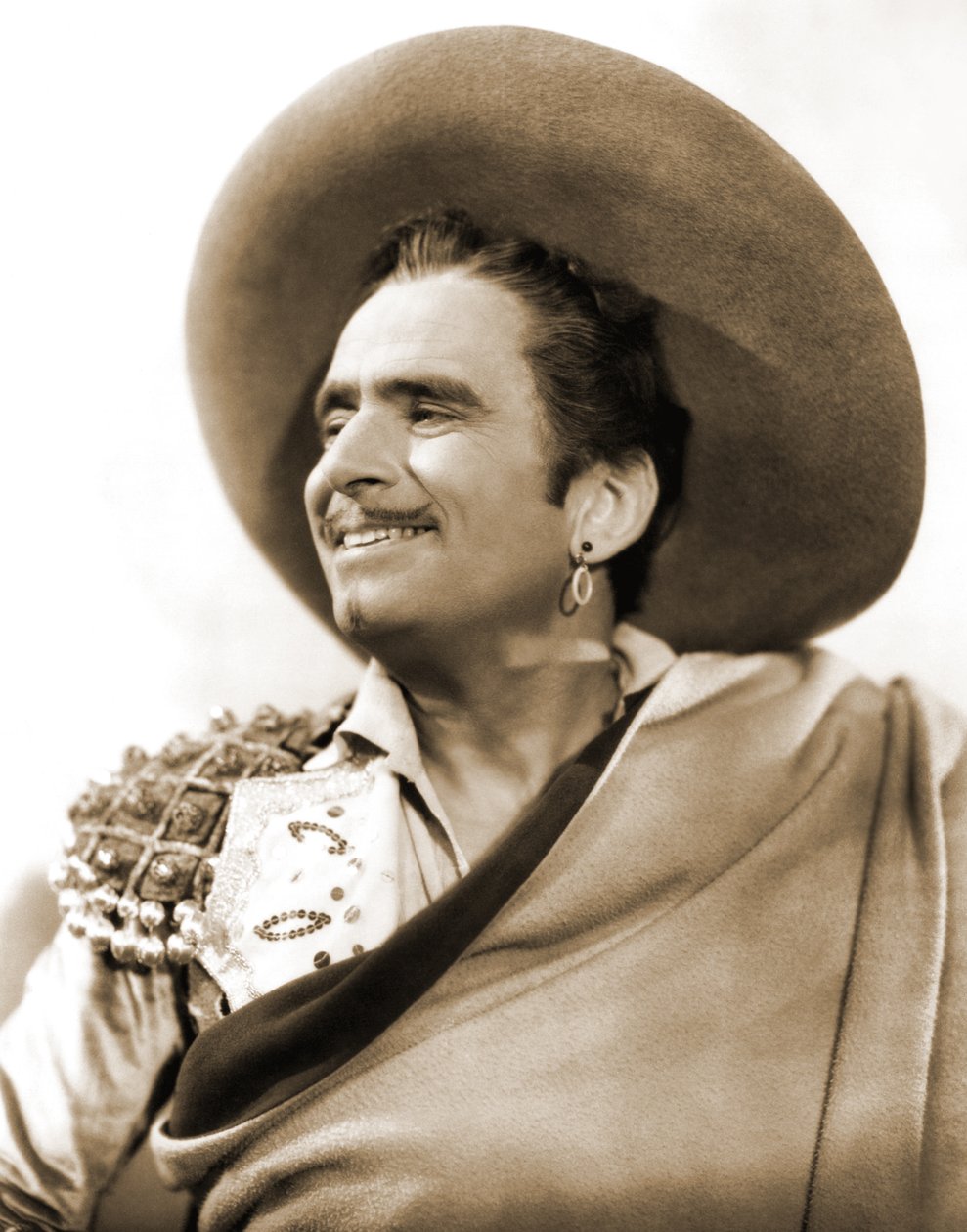Portræt af Douglas Fairbanks Sr., der filmer The Private Life of Don Juan 1934 af American Photographer