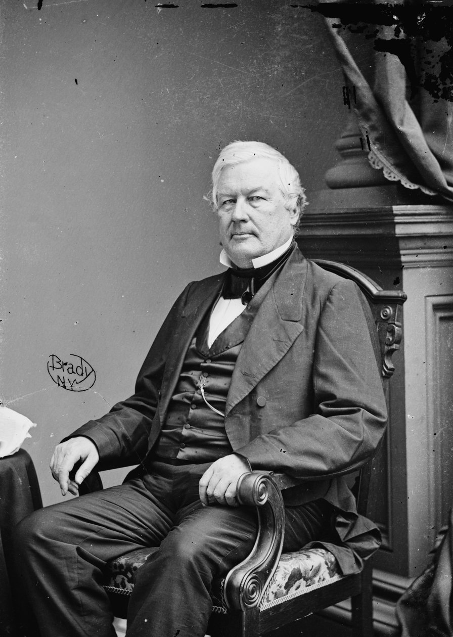 Præsident Millard Fillmore, 1855-65 af American Photographer