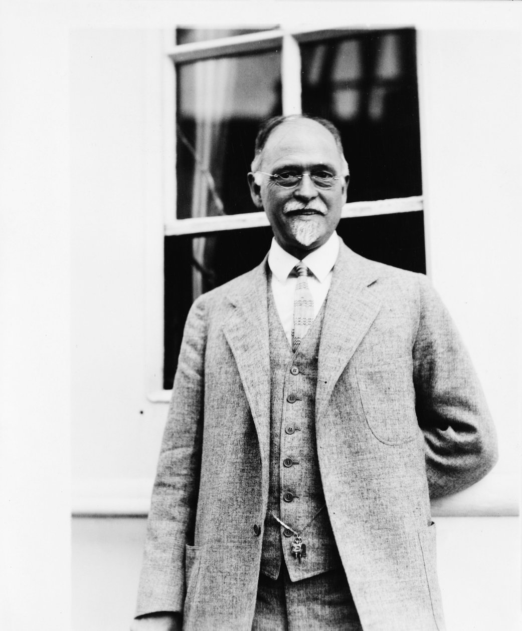 Professor Irving Fisher, 1927 af American Photographer