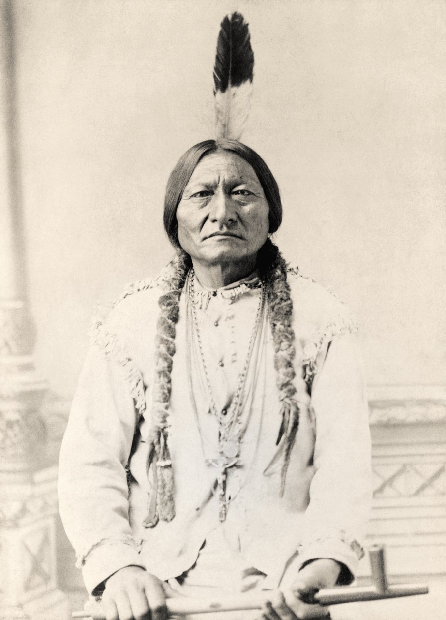 Sitting Bull af American Photographer