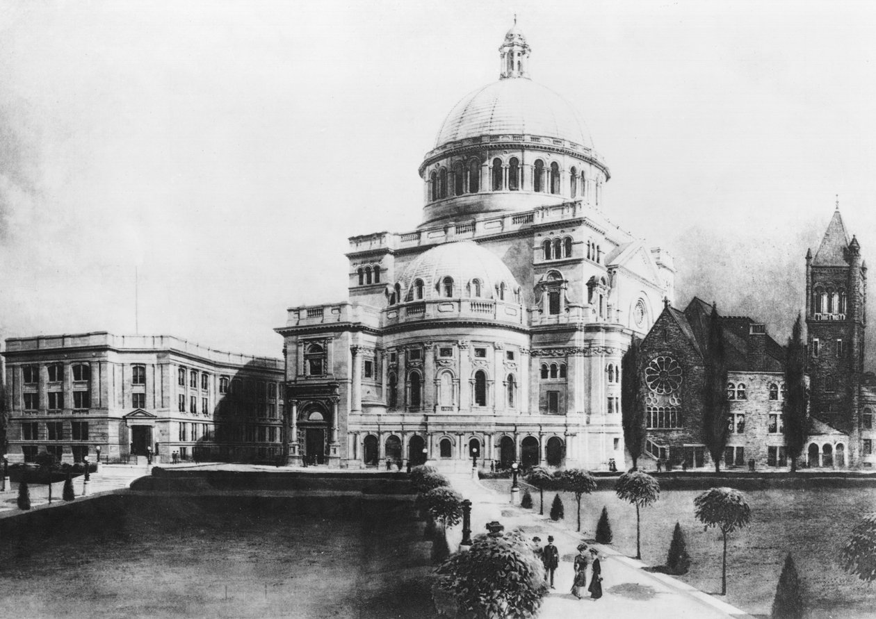 The First Church of Christ, videnskabsmand i Boston af American Photographer