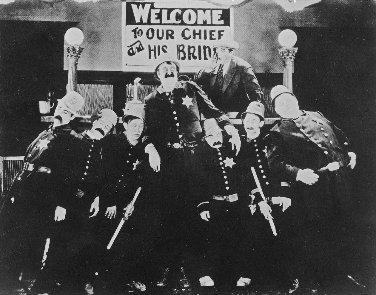 The Keystone Kops, ca. 1915 af American Photographer