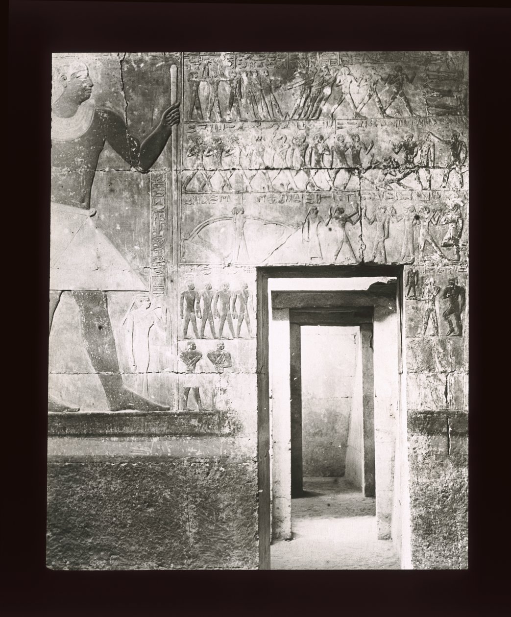 Mera grav, Sakkara, 6. dynasti (lanternerutsjebane) af American Photographer