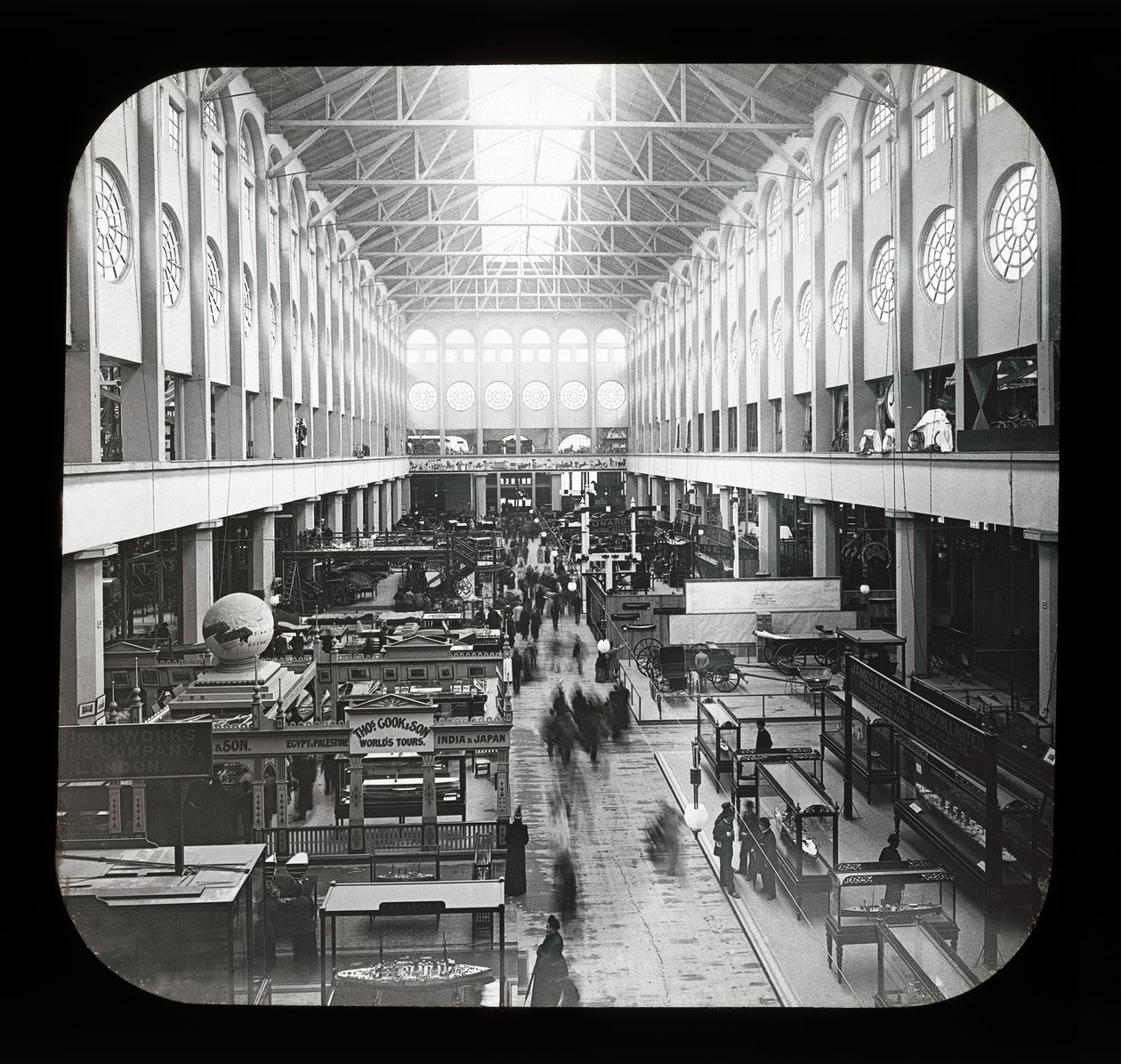 Verdens colombianske udstilling: New York State Building, Chicago, 1893 (lanternerutsjebane) af American Photographer