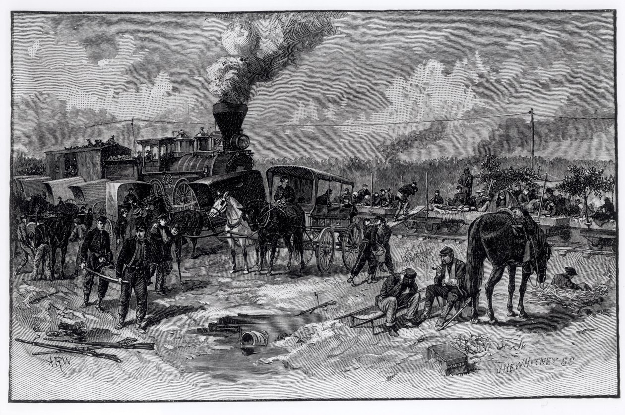 Efter slaget ved Seven Pines, juni 1862, fra 