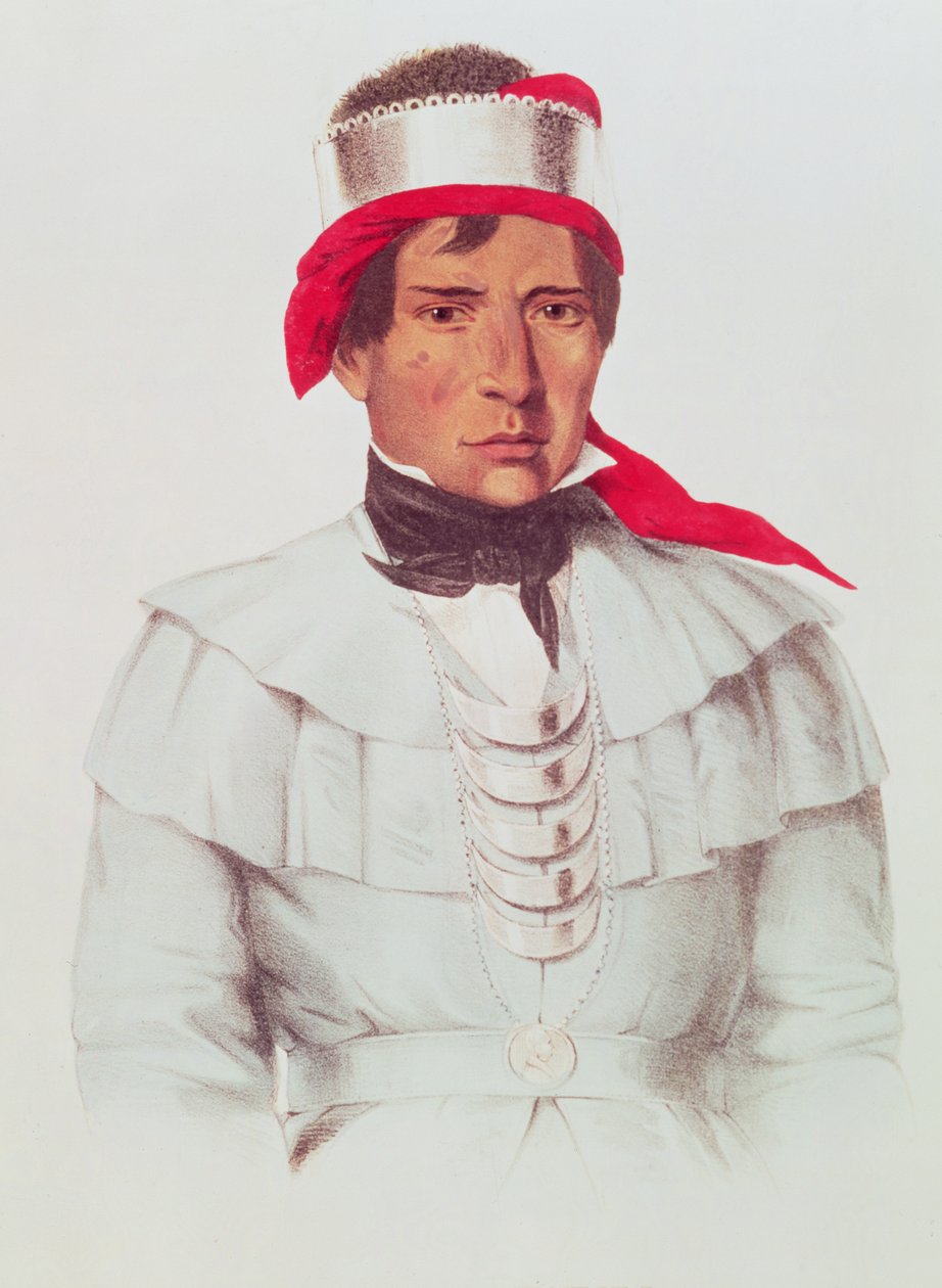 Chittee Yoholo, en Seminole-høvding af American School