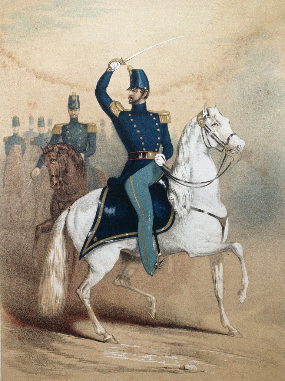 Cover af et musiksangark til Boston Light Dragoons af American School