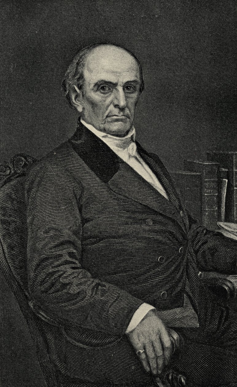 Daniel Webster (1782-1852) af American School