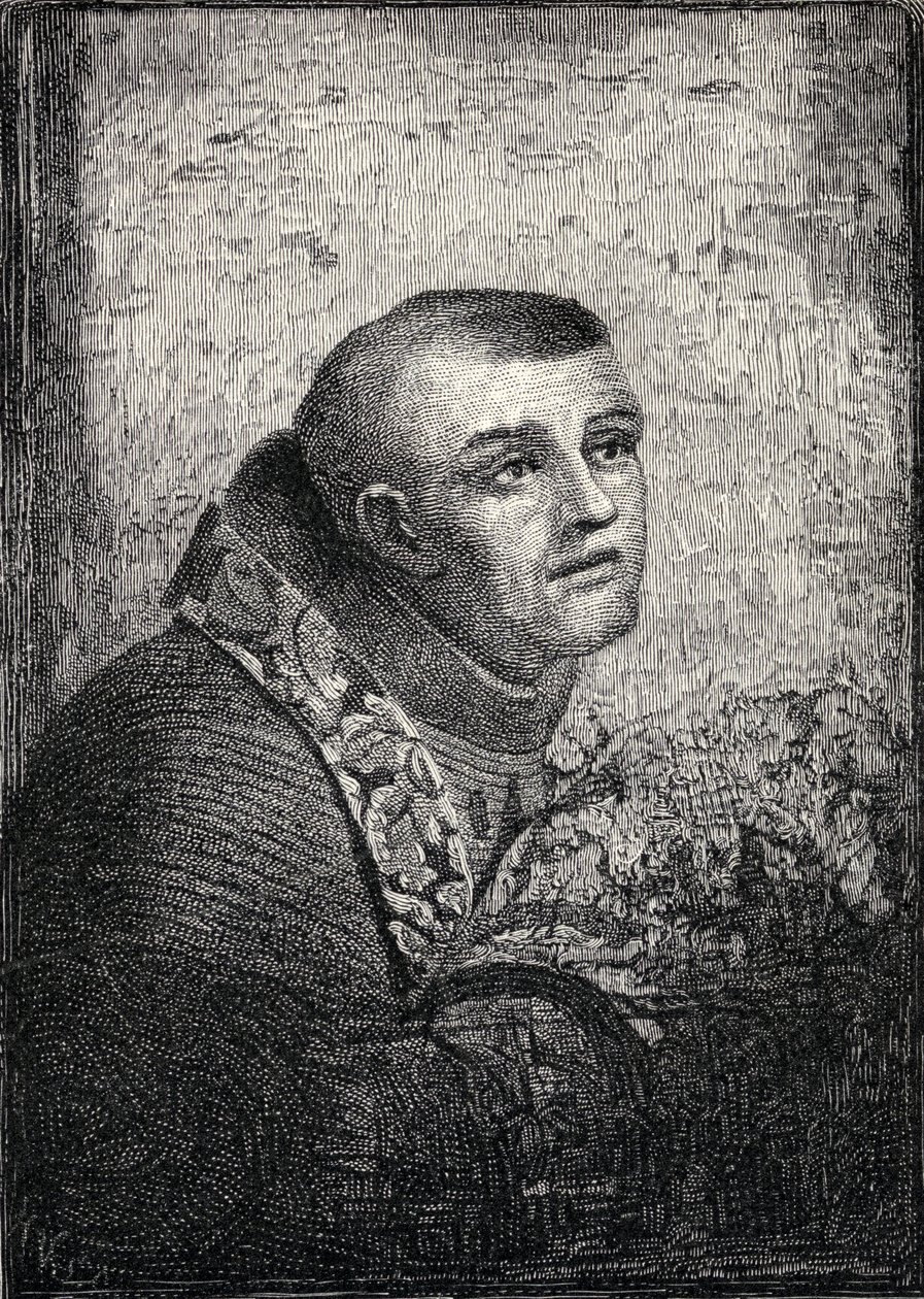 Fader Junipero Serra, fra "The Century Illustrated Monthly Magazine", maj til oktober 1883 af American School