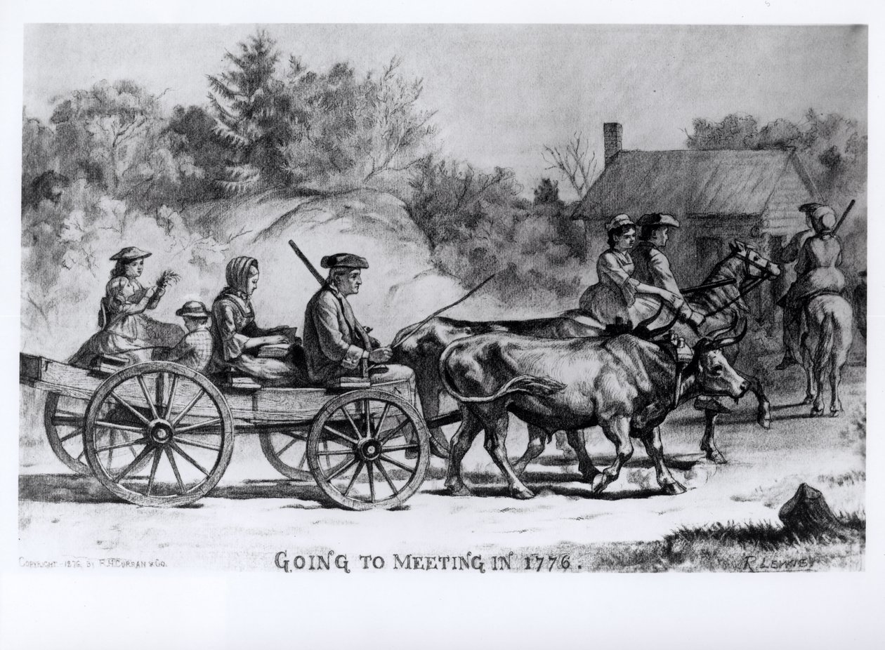 Går til møde i 1776, 1876 af American School