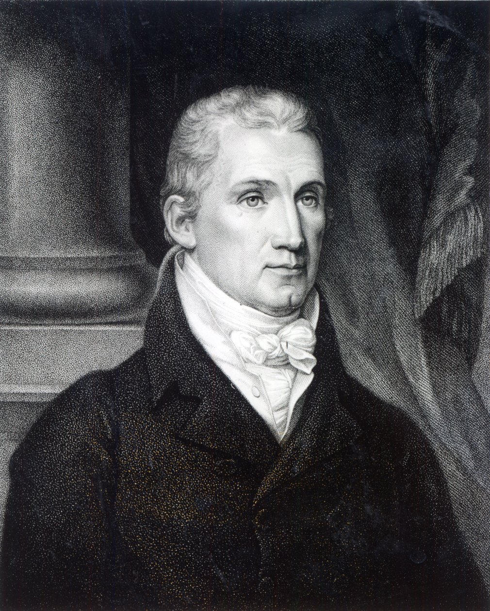 James Monroe, graveret af Thomas Gimbrede (1781-1832) af American School