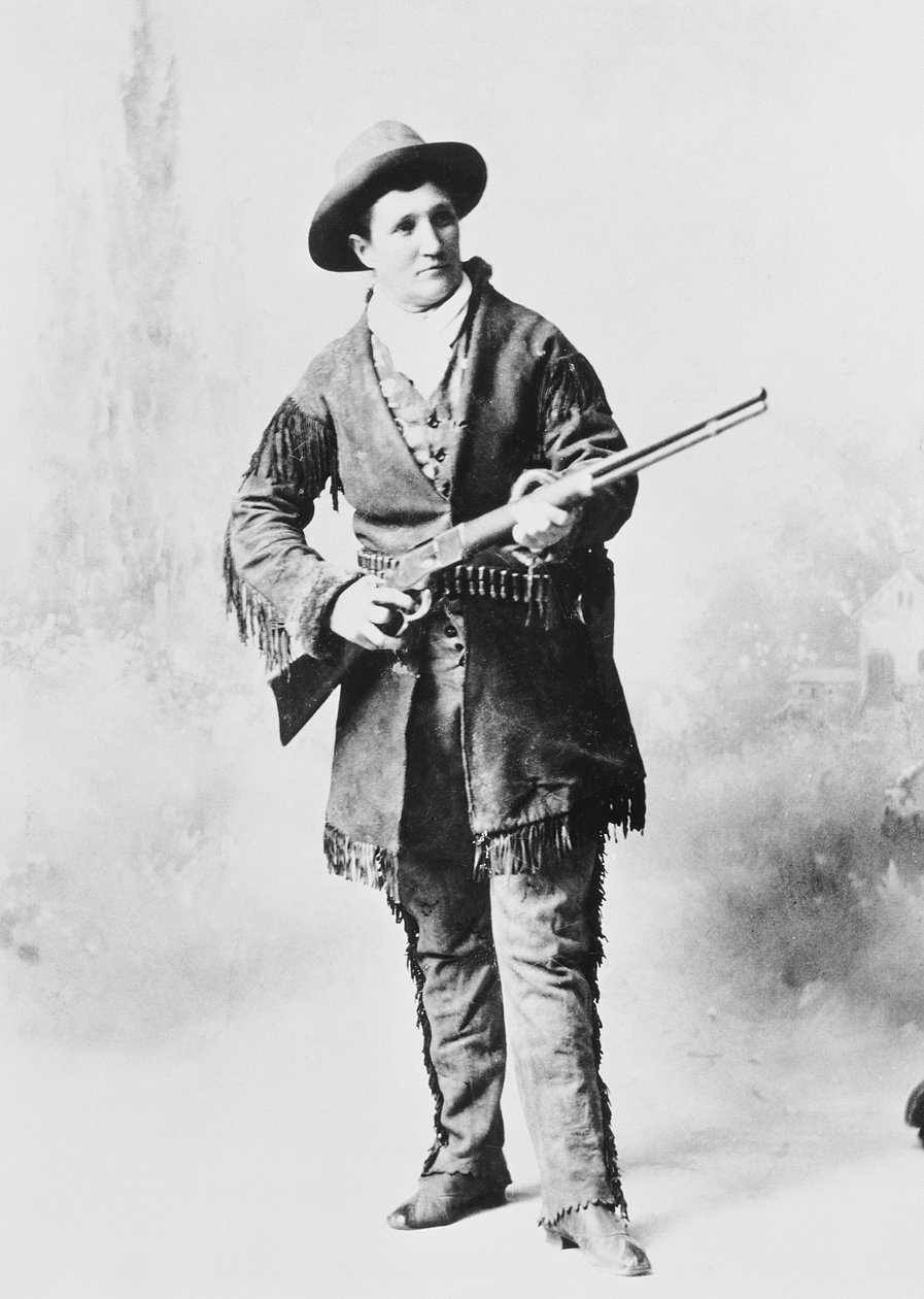 Martha Canary (Calamity Jane) c.1895 af American School
