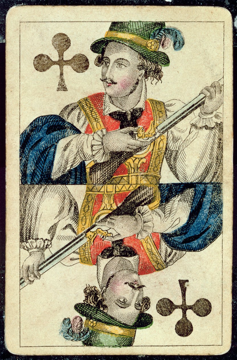 Spillekort: Jack of Clubs af American School
