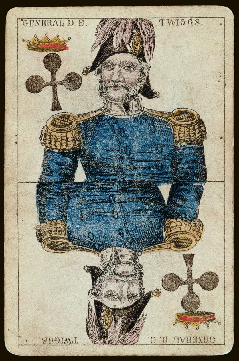 Spillekort: King of Clubs af American School