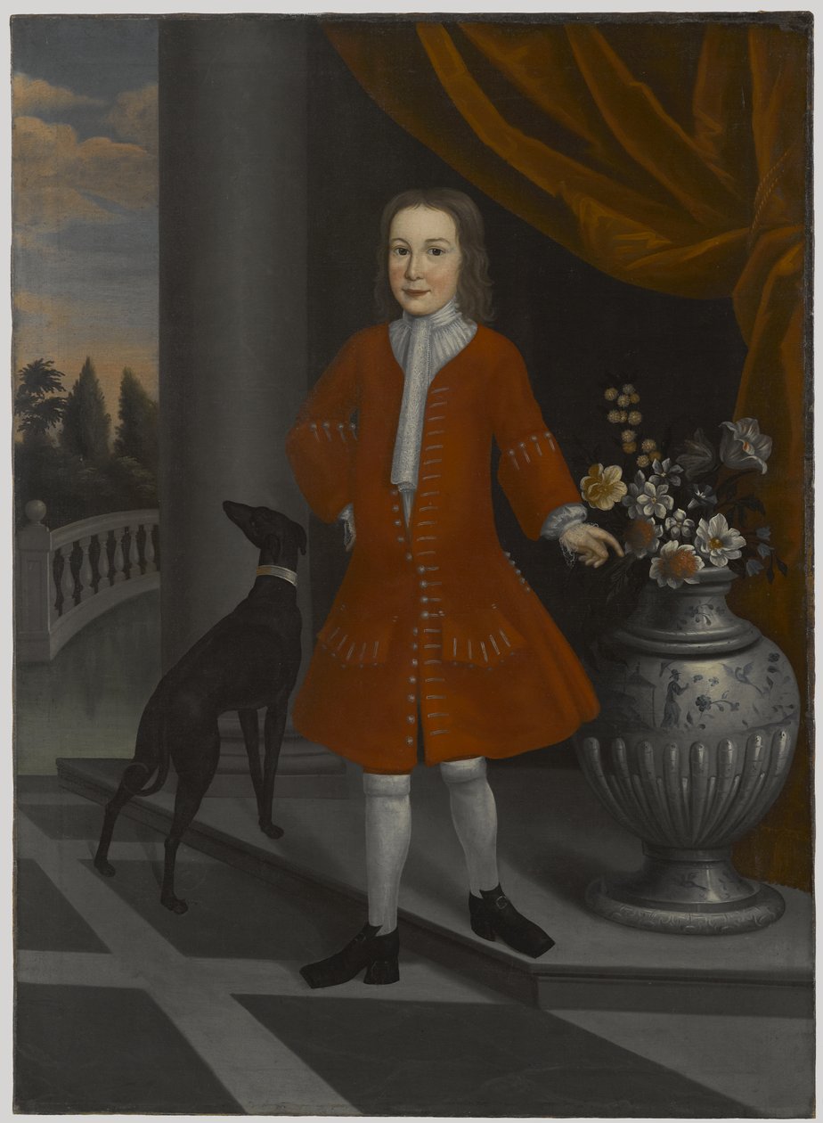 Portræt af Pierre Van Cortlandt, ca. 1731 af American School